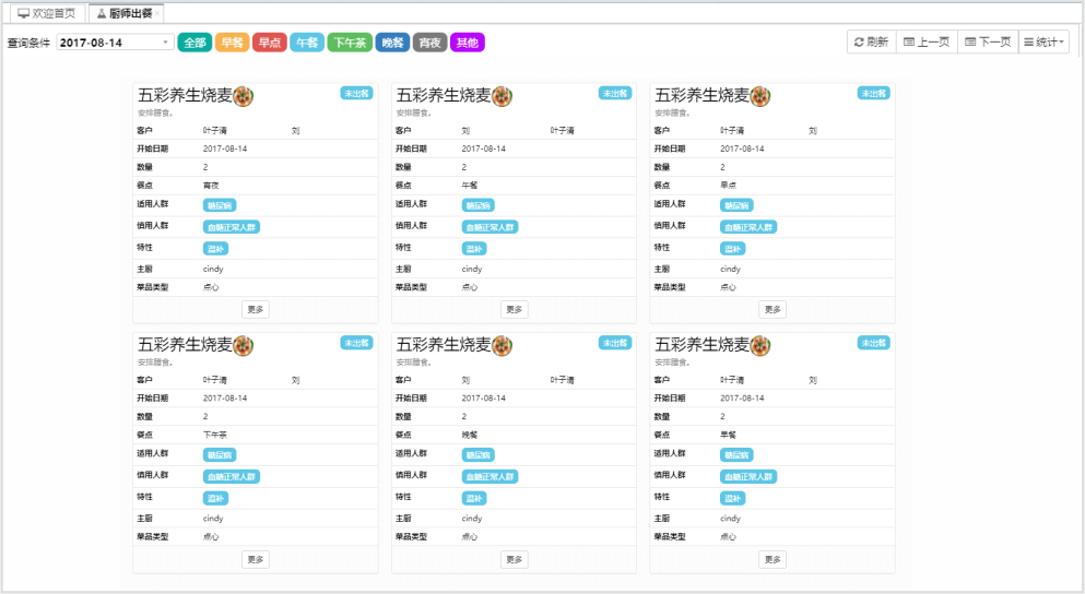 圆美月子中心管理系统
