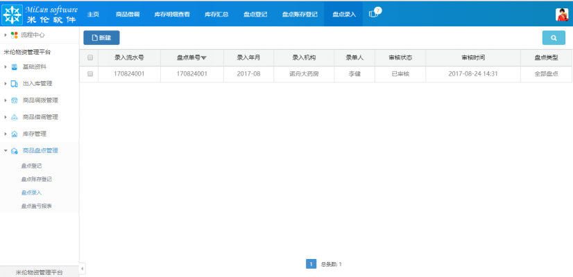 湖南米伦软件有限公司 - 商品进销存管理系统