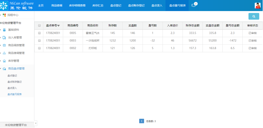 湖南米伦软件有限公司 - 商品进销存管理系统