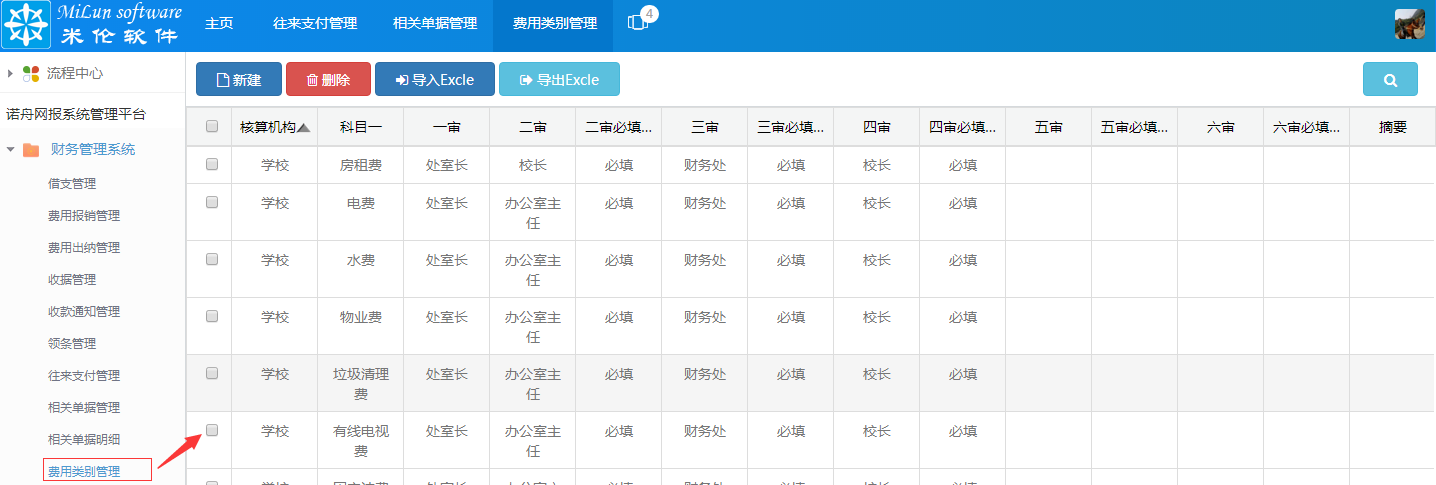 湖南米伦软件有限公司 - 财务管理系统