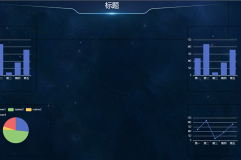 天翎低代码大屏定制功能介绍