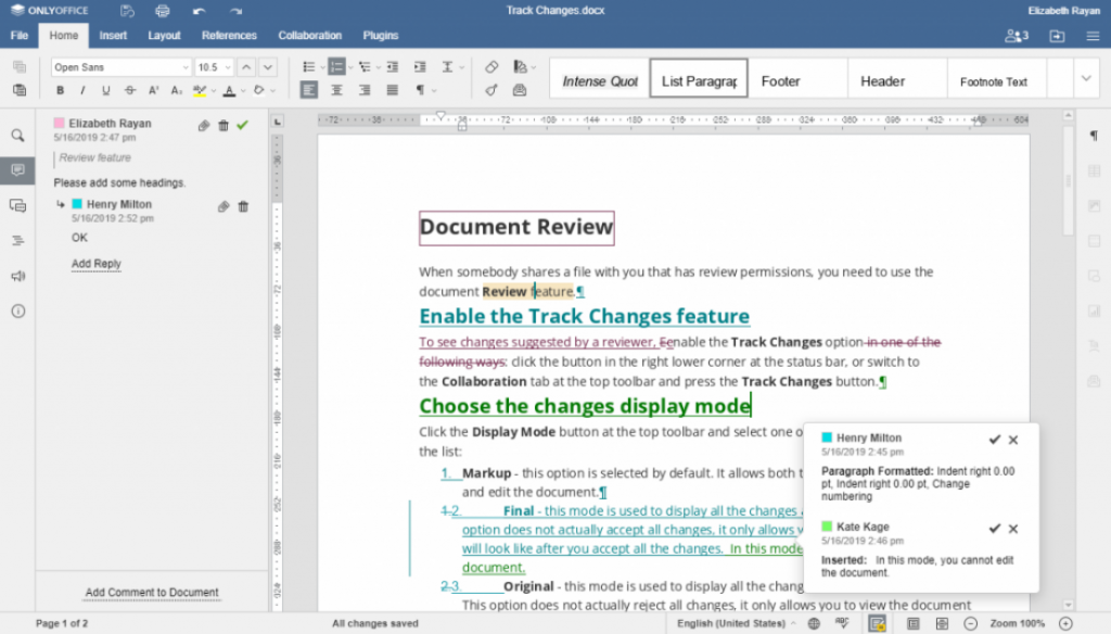 天翎office在线编辑方案，多人协作编辑不用愁