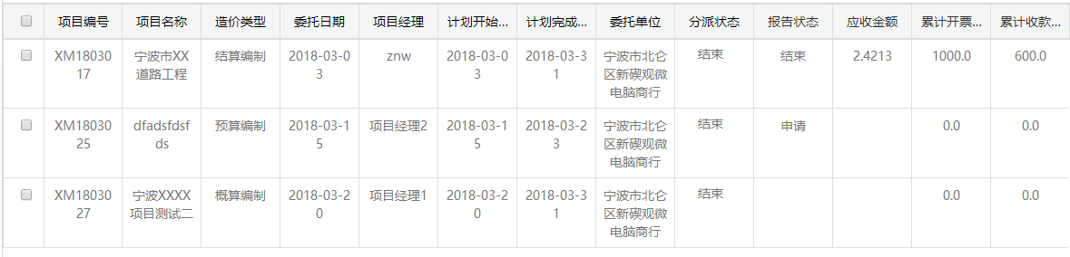 观微信息科技工作室 - 企业项目管理系统